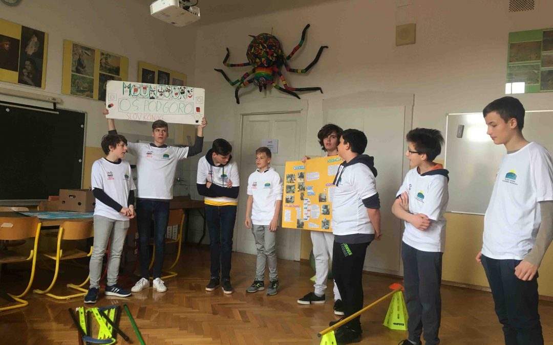 FLL ekipa v Escape room-u