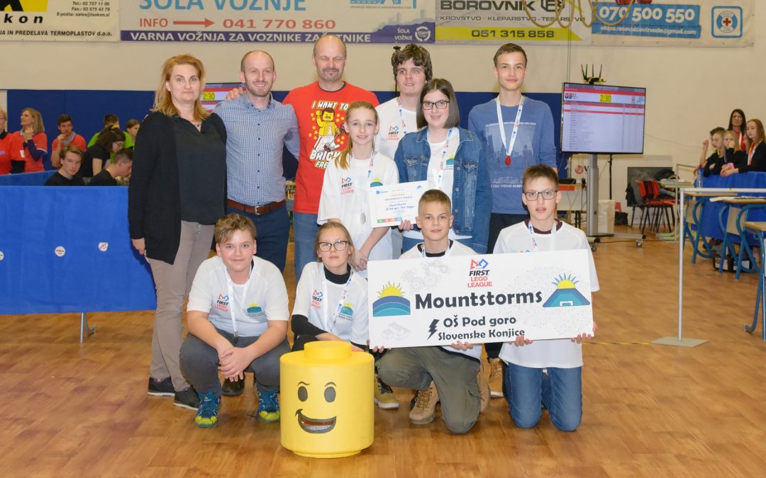 MountStorms v finalu FIRST LEGO League!