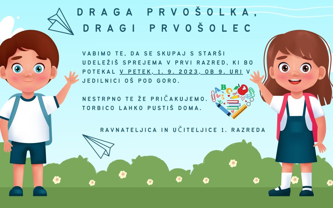 Sprejem v prvi razred