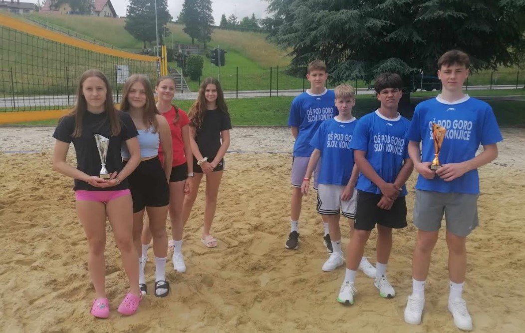 Srebro in bron za odbojkarje